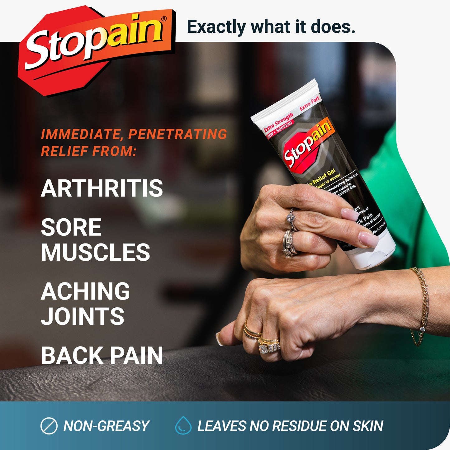 Stopain Extra Strength Gel