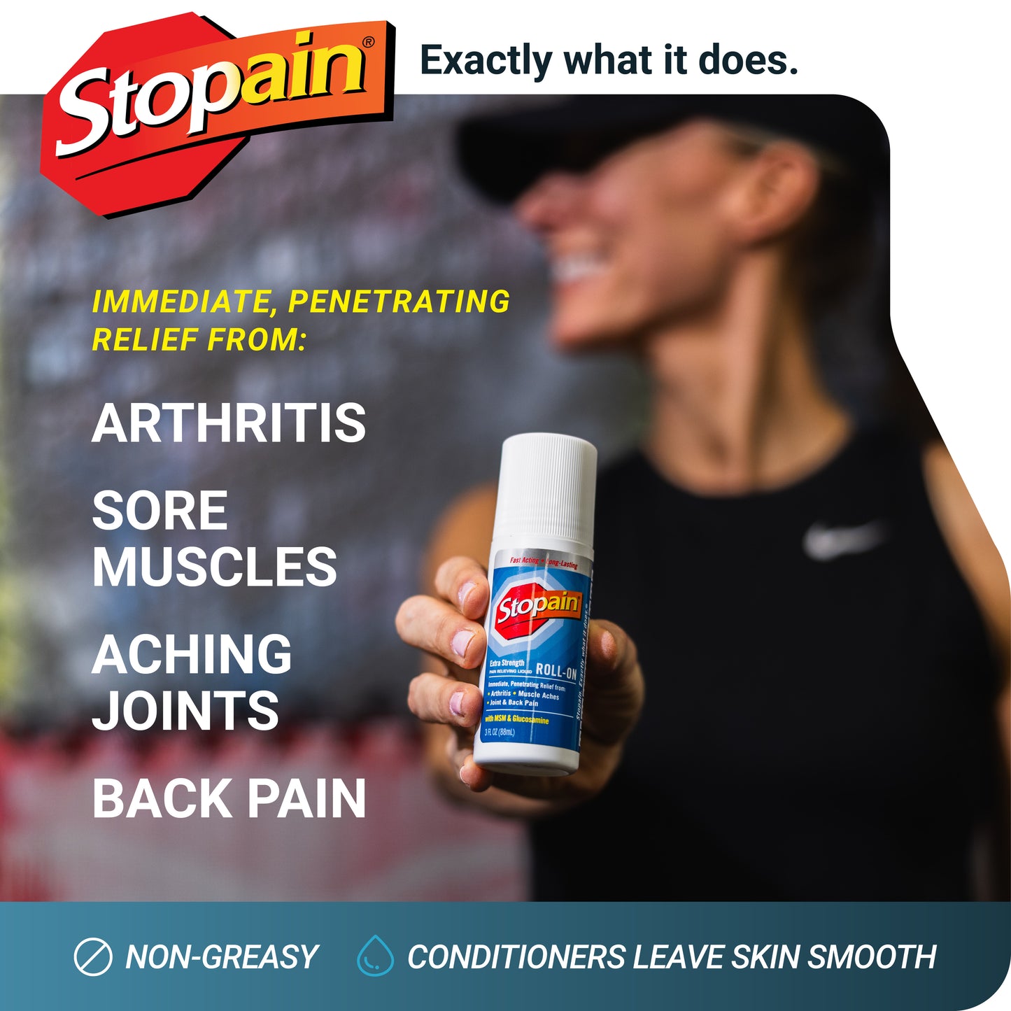 Stopain Extra Strength Roll-On (Canada)