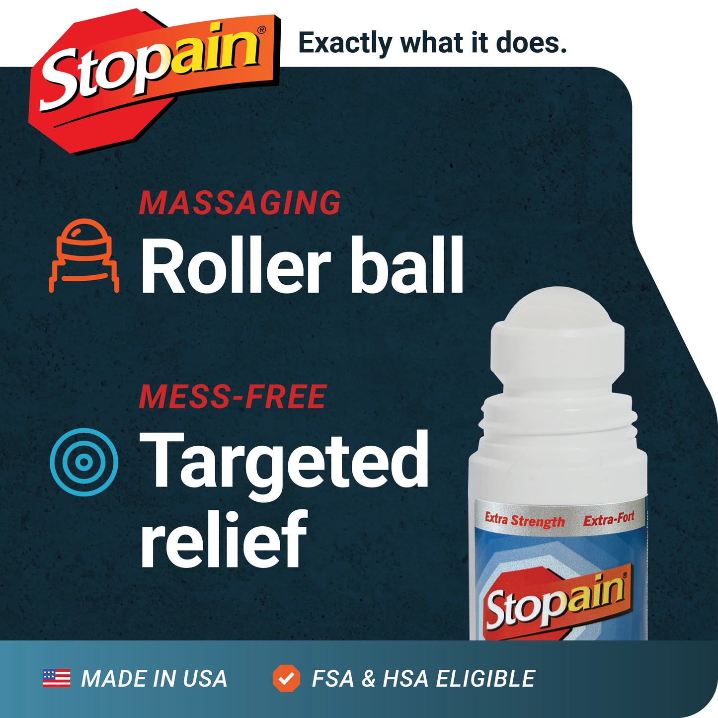 Stopain Extra Strength Roll-On (Canada)