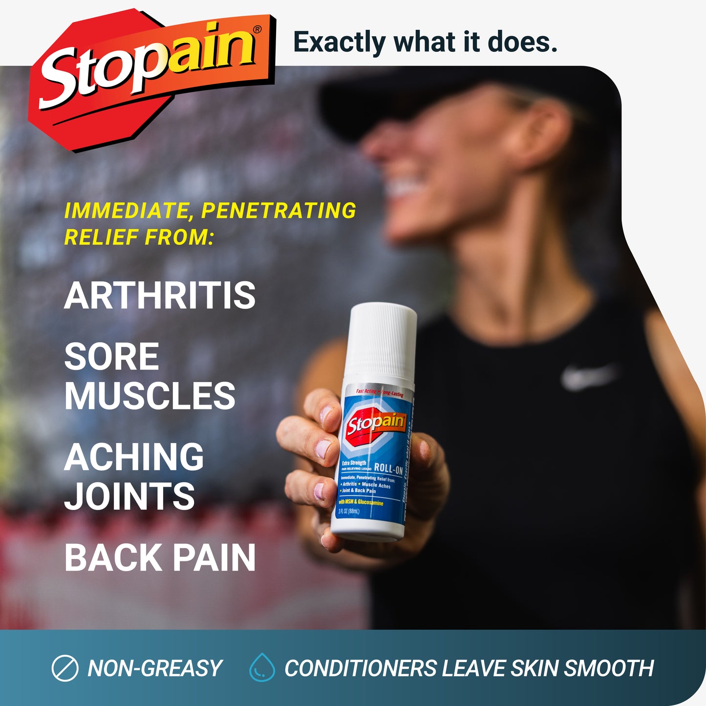 Stopain Extra Strength Roll-On