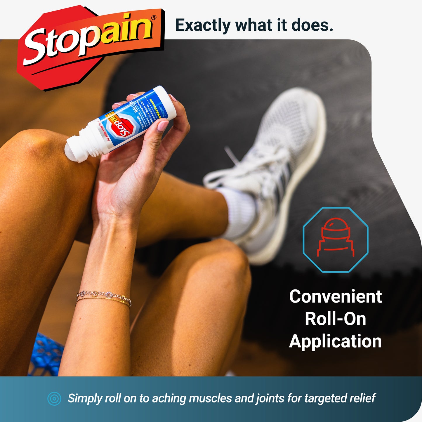 Stopain Extra Strength Roll-On