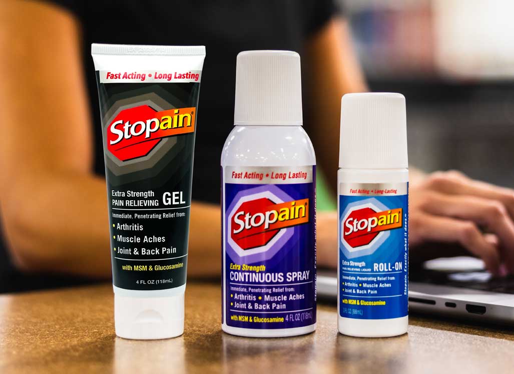 Workplace Pain Relief Solutions – Stopain® Extra Strength