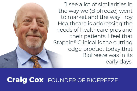 Craig Cox, founder of Biofreeze